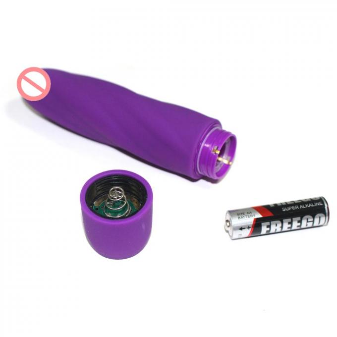 Vibrador impermeable del silicón de la torsión de la venta 5 de las velocidades calientes de la pulgada 10, vibrador del consolador del pene del juguete del sexo para la mujer