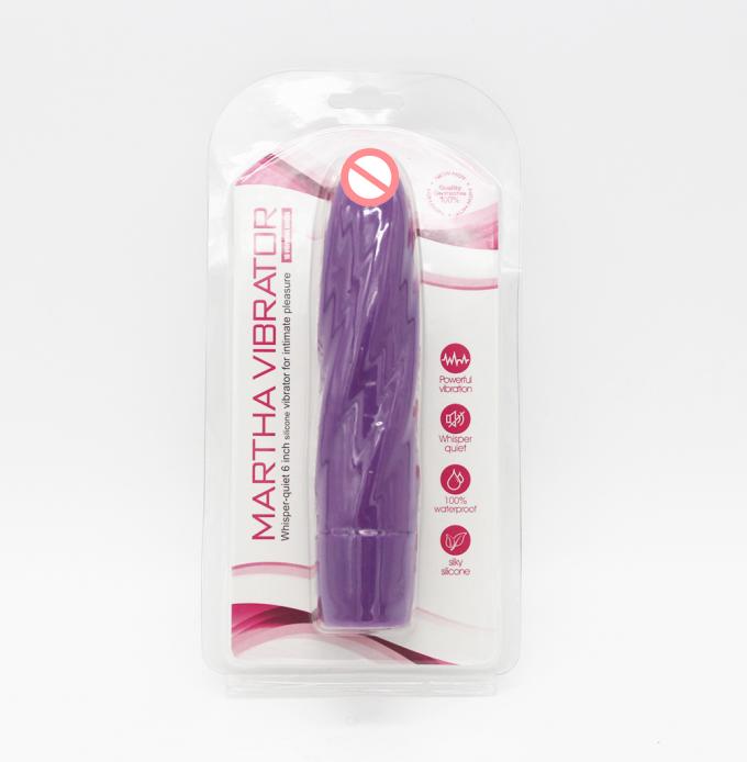 Vibrador impermeable del silicón de la torsión de la venta 5 de las velocidades calientes de la pulgada 10, vibrador del consolador del pene del juguete del sexo para la mujer