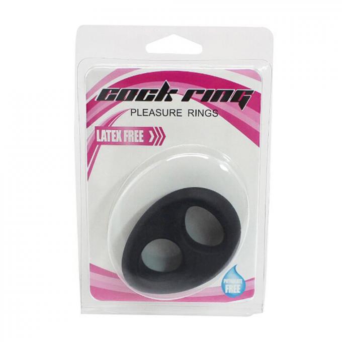 Anillo de goma elástico del gallo del juguete del sexo de la eyaculación prematura del retraso
